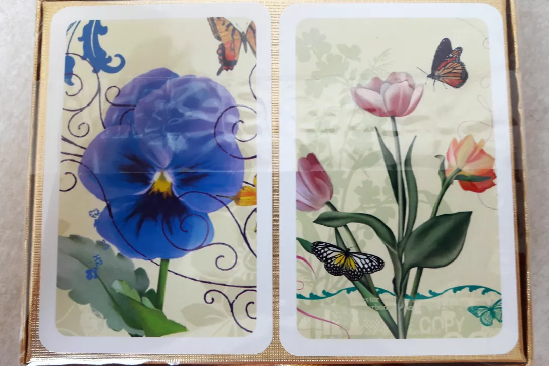 Fleurs bleues