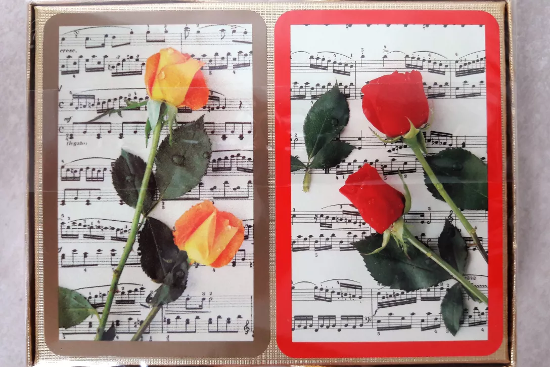 Musique et roses