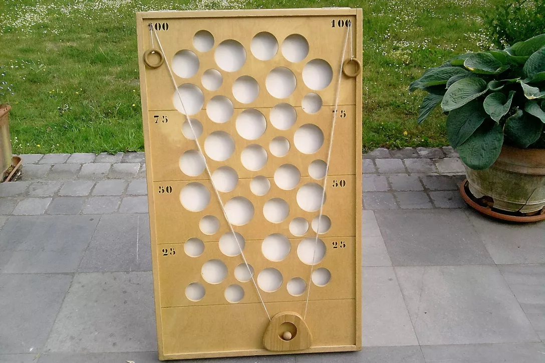 Jeu du gruyère en bois