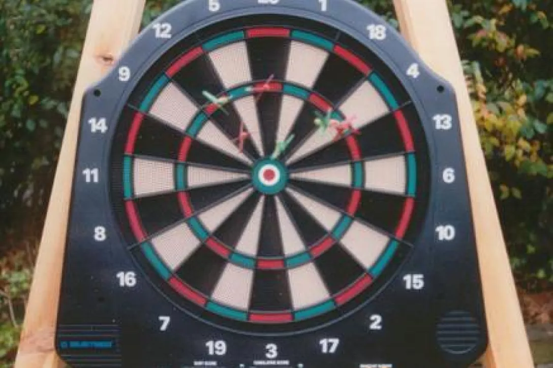 Jeu de fléchettes électroniques &amp;quot;Super cricket&amp;quot;